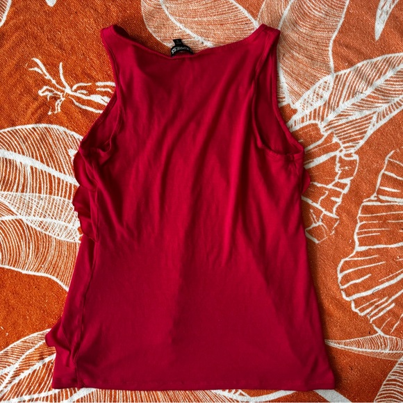 Express V-Neck Ruffle Tank Top - Picture 10 of 10